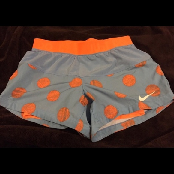 nike just do it shorts orange